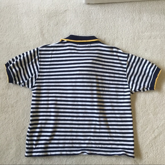 Nautical Striped Polo shirt size 5 - Picture 3 of 5